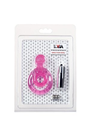Вибронасадка TOYFA Basic, TPE, розовый, 6 см