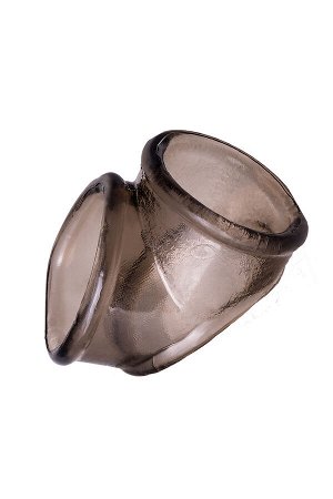 Эрекционное кольцо на пенис XLover by TOYFA, TPE, черный прозрачный, 3,5 см