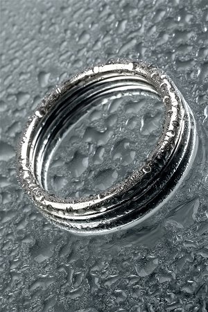 Кольцо на пенис Metal by TOYFA, серебряное, ? 4,3 см
