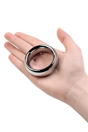 Эрекционное кольцо на пенис Metal by TOYFA, металл, серебряный, ? 4 см
