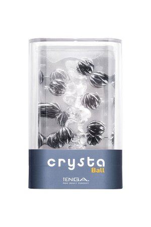 Нереалистичный мастурбатор TENGA Crysta  Ball, TPE, прозрачный, 15,5 см