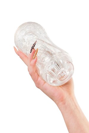 Мастурбатор A-Toys by TOYFA Jelf, ABS пластик, прозрачный, 18,5 см