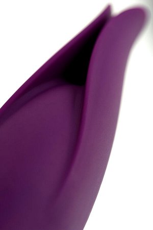 Вибростимулятор L'Eroina Flo, силикон, фиолетовый, 18,5 см