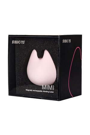 Вибромассажер Sinjoys CAT Mimi, силикон, розовый, 7 см