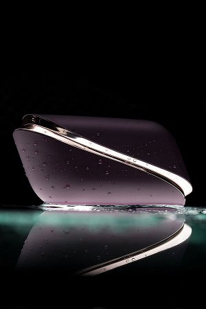 Вакуум-волновой стимулятор клитора Satisfyer Traveler, силикон, баклажан, 10,7 см
