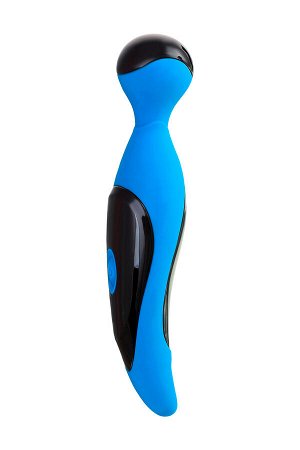 Вибростимулятор L'EROINA by TOYFA Cosmy, силикон, голубой, 18,3 см,  3,6 см