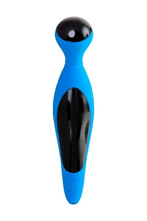 Вибростимулятор L'EROINA by TOYFA Cosmy, силикон, голубой, 18,3 см, ? 3,6 см