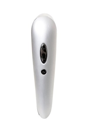 Вакуум-волновой бесконтактный стимулятор клитора Satisfyer Fashion, алюминий, серебристый, 17,3 см.