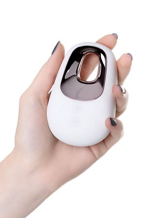 Вибромассажер Satisfyer Layon 5, White temptation, силикон, белый, 9,2 см