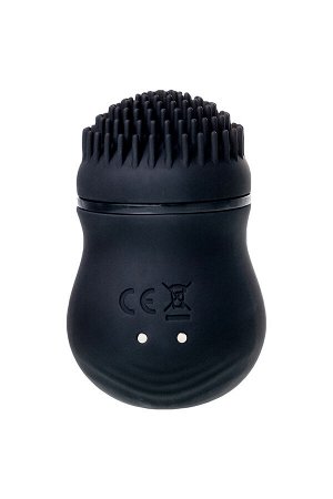 Стимулятор клитора PPP CURU-CURU BRUSH ROTER, ABS-пластик, черный, 5,5 см