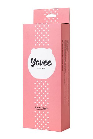 Массажер для лица Yovee Gummy Peach, розовый