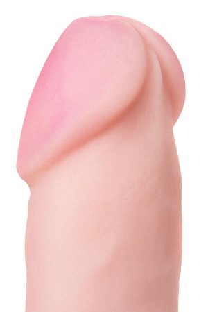 Страпон на креплении LoveToy с поясом Harness, реалистичный, neoskin, телесный, 16 см