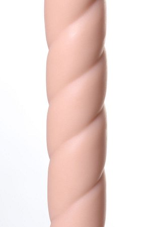 Реалистичный фаллоимитатор TOYFA RealStick Nude, PVC, телесный, 31,5 см