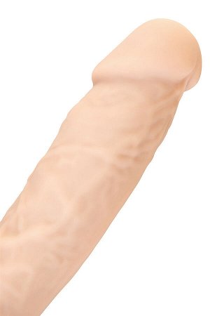 Фаллоимитатор RS Silicone Charlie H с уникальным материалом, телесный, 18 см