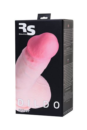 Реалистичный фаллоимитатор TOYFA RealStick Elite DILDO, TPR, телесный, 18,5 см