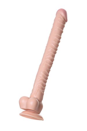 Реалистичный фаллоимитатор TOYFA RealStick Nude, PVC, телесный, 40 см