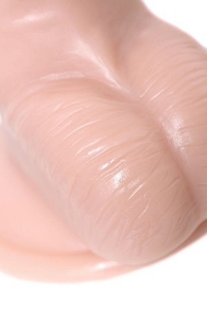 Реалистичный фаллоимитатор RealStick Nude, PVC, телесный, 18 см