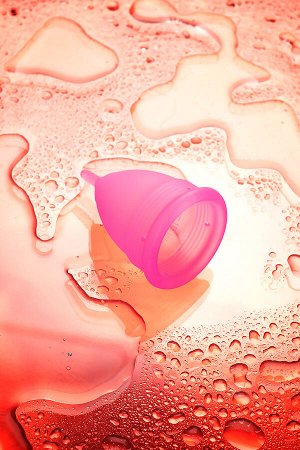 Eromatica Гигиеническая менструальная чаша Eromantica, силикон, фиолетовая, S