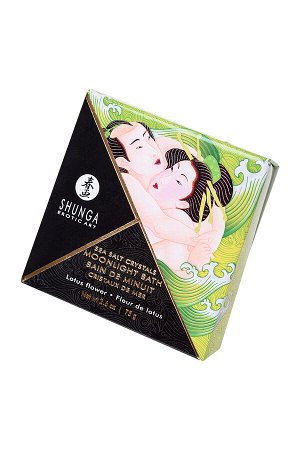 Соль Мёртвого моря Shunga Moonlight Bath "Цветок лотоса" с лечебными свойствами, 75 гр.