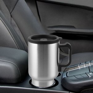 Термокружка с подогревом heated travel mug stainless steel