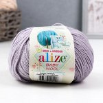 Пряжа &quot;Baby Wool&quot; 40% шерсть, 40% акрил, 20% бамбук 175м/50гр (52)