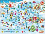 Настольная игра-ходилка «Зимние приключения»