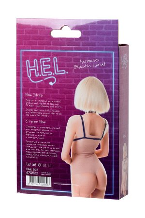 Стреп H.E.L. Hloe, текстиль, черный, OS