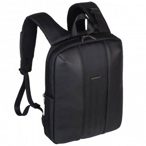 Рюкзак для ноутбука 14"-15" RivaCase 8125, исскуственная кожа, полиэстер, черный, 400*290*70мм