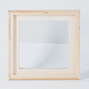 Окно для бани с однокамерным стеклопакетом 50х50 см