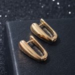 Серьги металл &quot;Эстетика&quot; минимализм, цвет золото