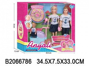Кукла 101-2 Семья в коробке
