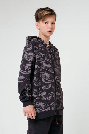 Куртка для мальчика КБ 301562 угольный серый к60
