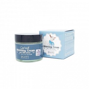 Крем для лица с козьим молоком 70мл  JIGOTT GOAT MILK WHITENING CREAM 70ml