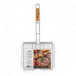 Решетка для барбекю ROAST прямоугольная 64*32*5 см