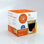 кофе капсулы DG SINGLE CUP Americano 1уп.х 16 капсул