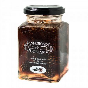 Десерт медовый "Сибирский мёд&amp;Сосновые шишки" Мусихин. Мир мёда, 300 г