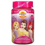 Sundown Naturals Kids, комплекс витаминов, «Принцесса Диснея», с натуральным вкусом винограда, апельсина и вишни, 60 жевательных мармеладок