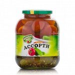 Ассорти маринованное (томаты + огурцы) 1415 мл