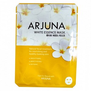 All New Cosmetic/ ARJUNA, "Essence mask" Выравнивающая тон кожи маска для лица с арбутином 23гр, Корея