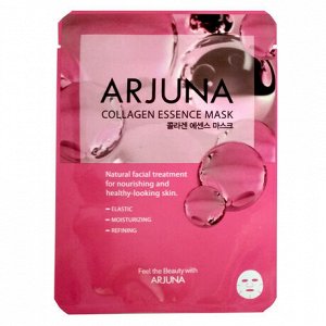 All New Cosmetic/ "ARJUNA" "Essence mask" Подтягивающая маска для лица с коллагеном 23гр 1/800, Корея