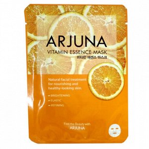 059760 "All New Cosmetic" "ARJUNA" "Essence mask" Тонизирующая маска для лица с витаминной эссенцией  23гр  1/800