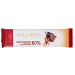 Шоколад GALLARDO 60% Грильяж 23 г 1уп.х 24 шт