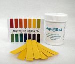 Индикаторные pH полоски (лакмусовая бумага) AquaTest (уп.100шт) оптом или мелким оптом