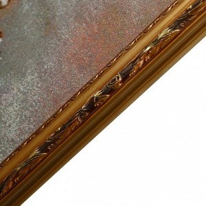 WJ008-60х120 Картина из гобелена "Розы в вазе с ручками" (65x125)