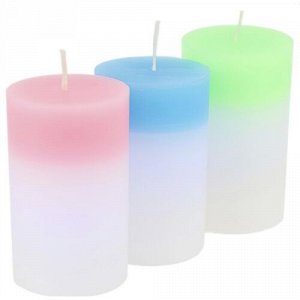 Восковая декоративная LED свеча ночник на батарейках Candled Magic