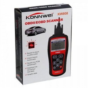 Портативный автосканер Konnwei KW808