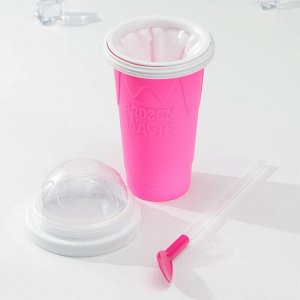 Слаш-стакан для замораживания Доляна «Мэджик», 21x11x11 см, цвет МИКС