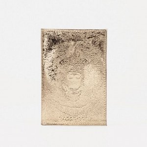 Обложка для паспорта, цвет золото 7449920