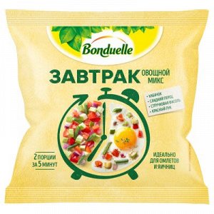 Смесь овощная Овощной микс "Завтрак" с кабачком 200 гр "Бондюэль