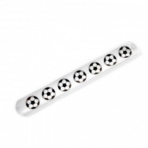 Набор светоотражающий «Футбол», 3 предмета: браслет, брелок и значок
